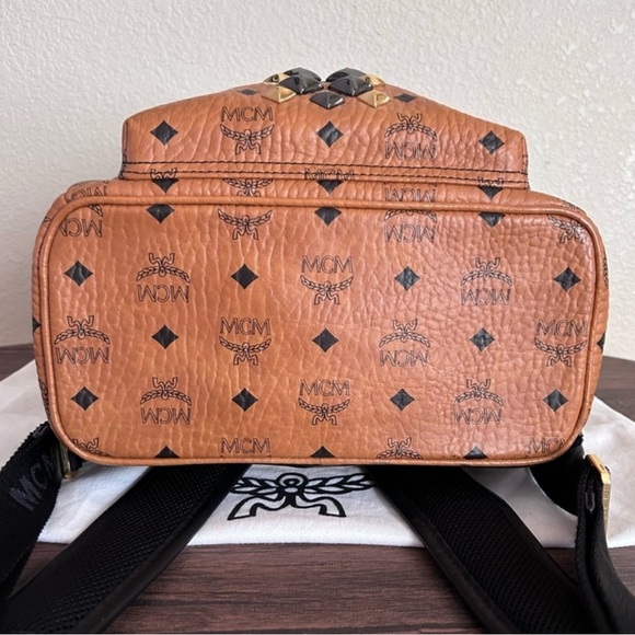 MCM Like New! LIMITED EDITION STUDDED LEATHER BACKPACK!!! - Picture 11 of 14